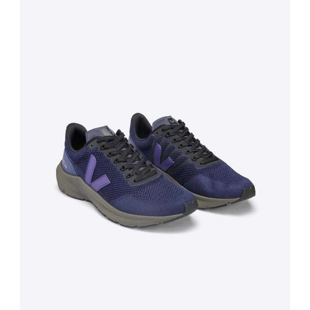 Veja MARLIN V-KNIT NIL Women's Running Shoes Purple | CA 372TCE